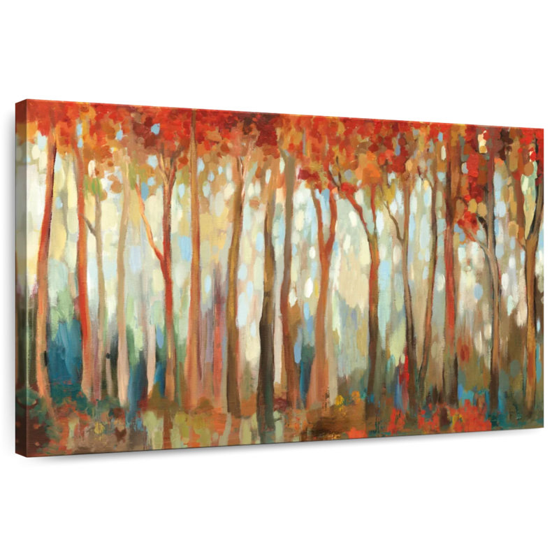 Forêt de marbre Harnek Autumn I, H 34 po x l 51 po