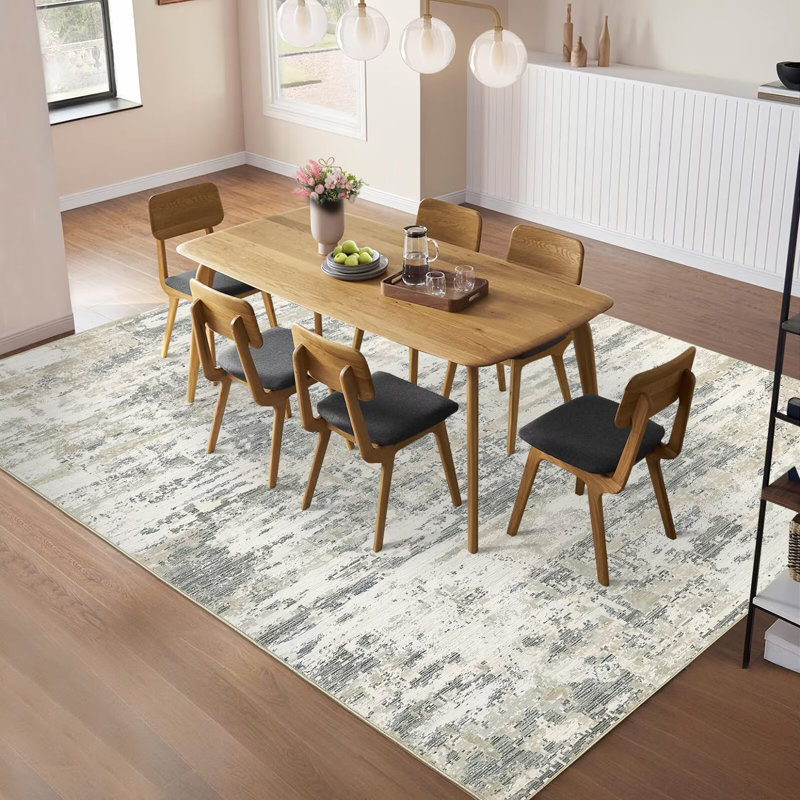 Grand tapis d'intérieur lavable et lavable, Rectangle 10 pi x 13 pi
