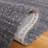 Marbella Flat Weave Wool/Cotton Geometric Rug in Gray-618227902