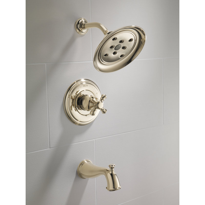 Cassidy MultiChoice(R) 14 Series Tub and Shower Trim, Brilliance Polished Nickel