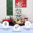 Flocked Tabletop Christmas Tree with PE Tips