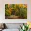 « willows over the pond », reproduction de photo sur toile-21487819-72000752