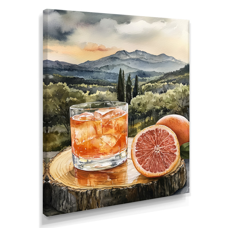 Gioula - Food & Beverage Canvas Prints, H 32 po x l 16 po, Toile tendue, Ne s’applique pas