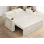 2 Seater Velvet Sofa Bed-1881826509