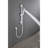 Stainless Steel Shower Head Slide Bar With 69-inch Hose And Handheld - Construction Robust Versatile Use Options-118768001