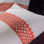 Ascend White Square Cushion Cover