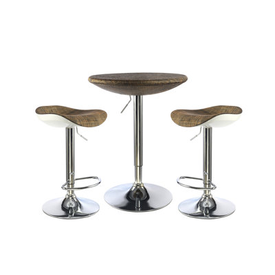 Lucas Round Metal Base Dining Table