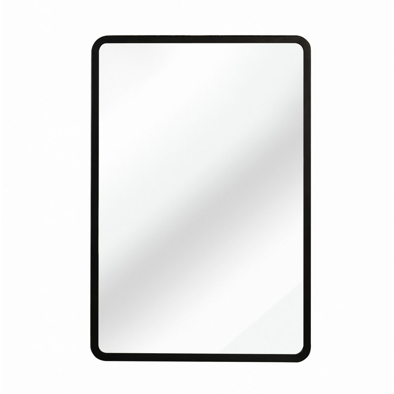 Armoire à miroir murale encastrée en métal
