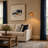 65" Arched Rattan Floor Lamp-1082881887