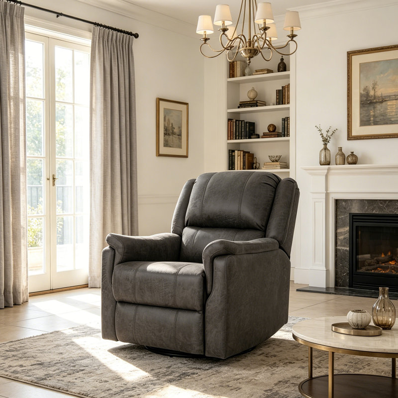 Fauteuil inclinable coulissant avec pivot