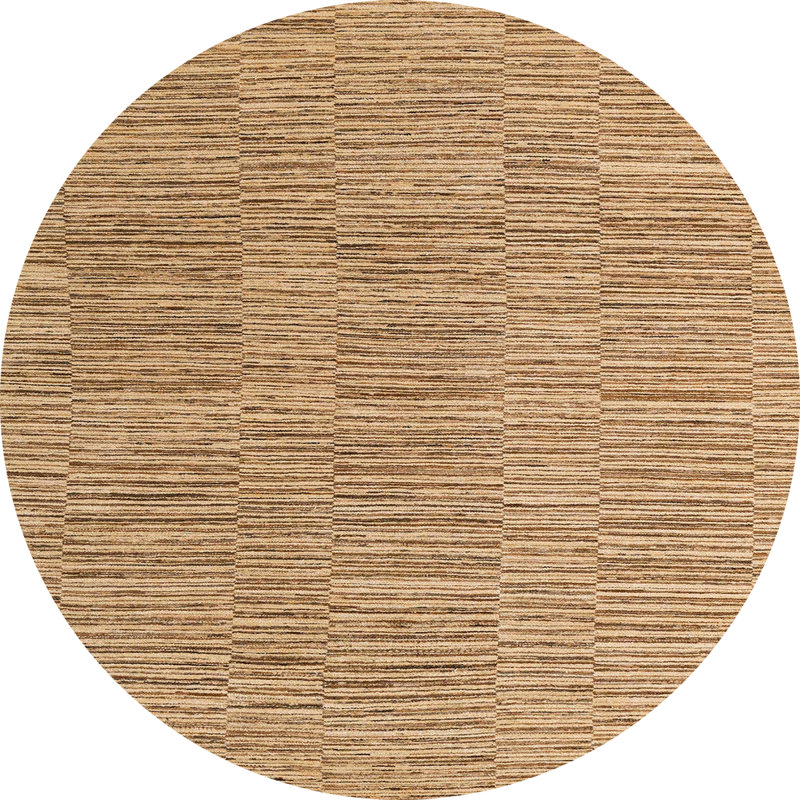 Tapis abstrait moderne 4704, Rond 7 pi