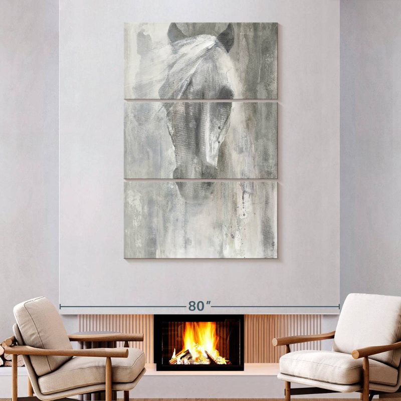 Brampt Shadow Gray, 74" H x 48" W