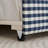 Cozy Gingham Daybed With Trundle Twin Size Sofa Bed No Box Spring Needed, With USB Port And Adorable Wave Shaped, Linen Fabric, Green-1058530450
