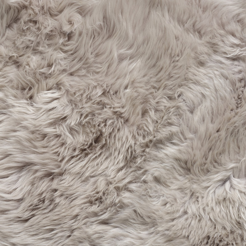 Solid Colour Sheepskin Shag 60cm X 180cm Area Rug