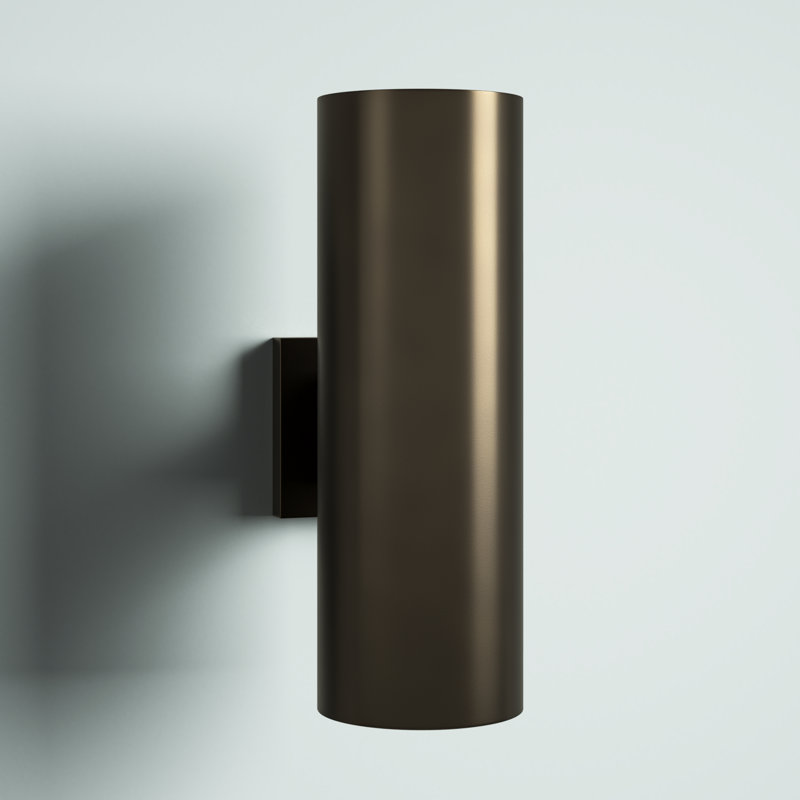 Aluminum Wall Light, Bronze