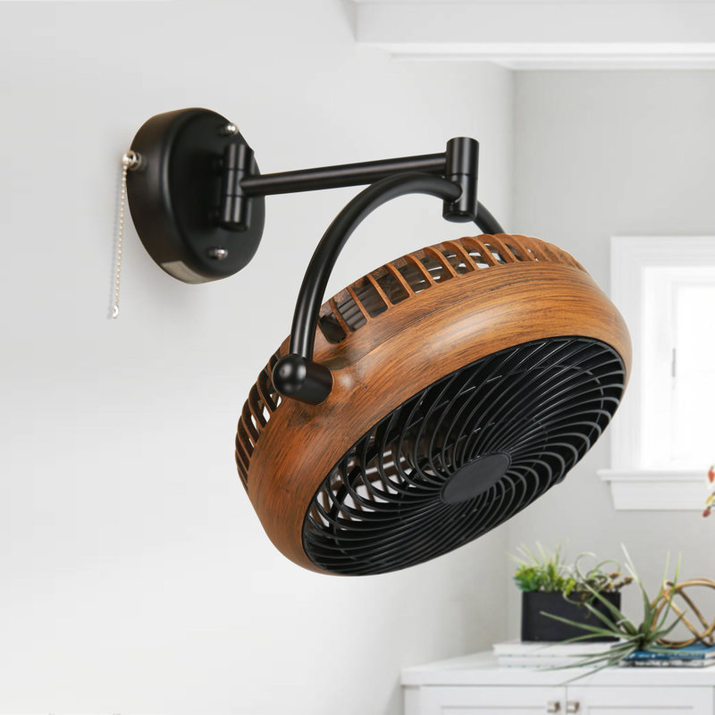 Ventilateur mural oscillant 12,9 po Flintgarden