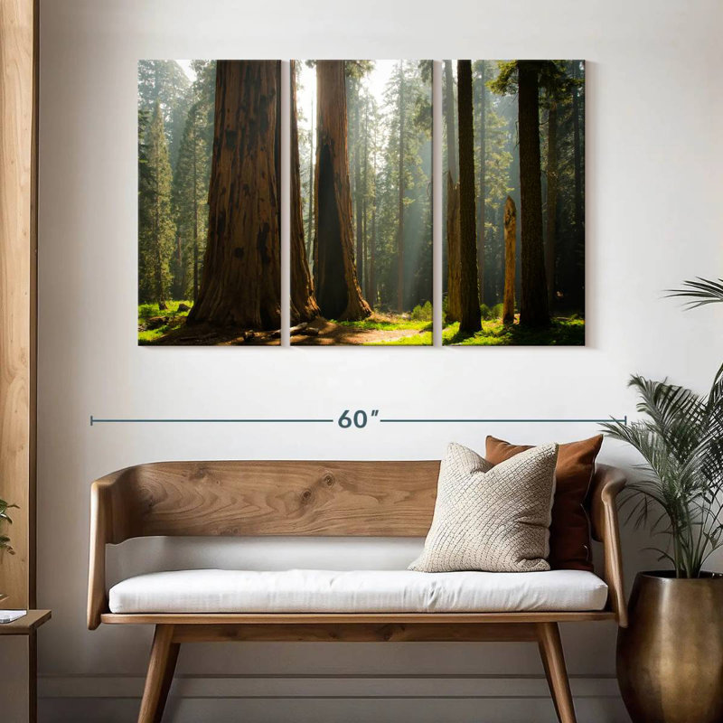 Harnek Kings Canyon Redwood, 32" H x 50" W