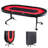 10 Player Foldable Poker Table, Blackjack Texas Holdem Poker Table