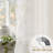 Semi Sheer Scalloped Edge Linen Coastal Beach Window Curtains for Living Room Bedroom 2 Panels Rod Pocket-1854734660-1869890797