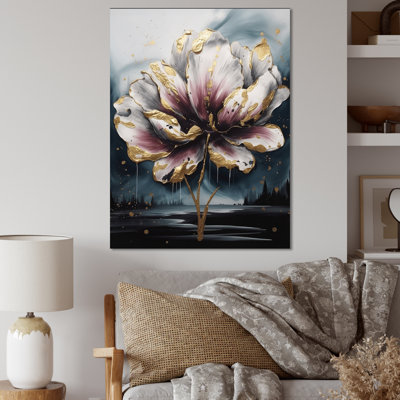 Tapisserie de tulipe rose II sur toile