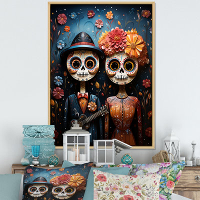 Art mexicain, Jour des Morts 1 - Art mural mexicain