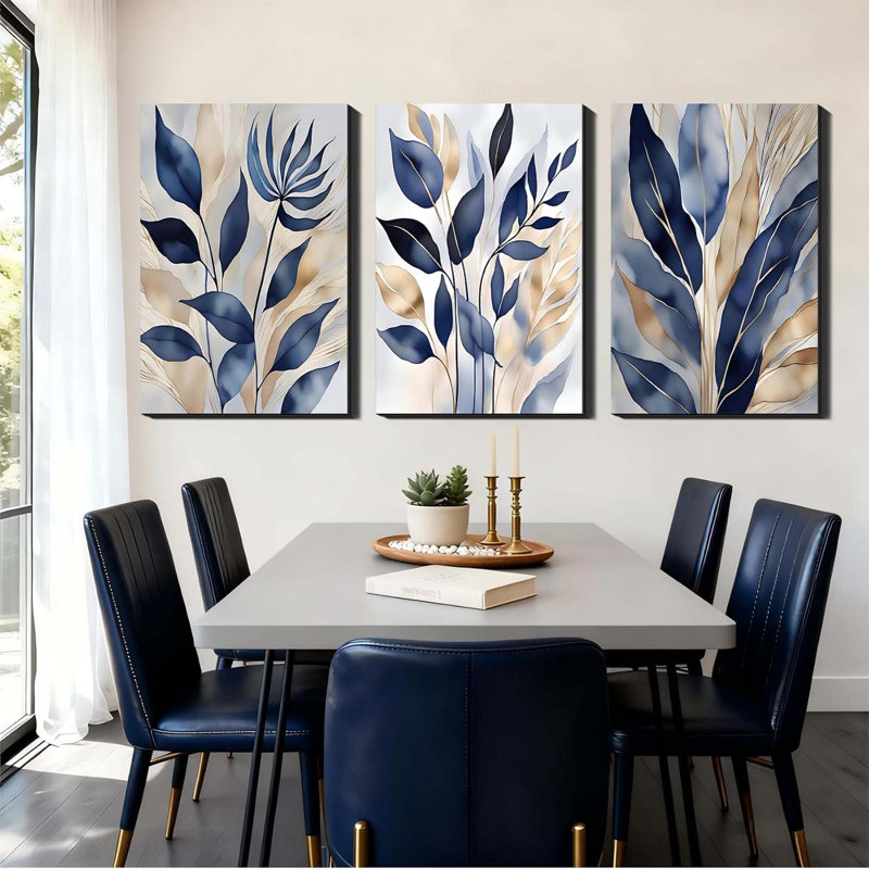 3 Piece Wrapped Canvas Wall Art