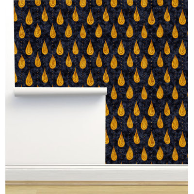 Rouleau de papier peint autocollant L 12 pi x 2 pi Amy Mac Ready Designs