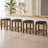 27" H Upholstered Counter Stool with Solid Wood Frame (Set of 2)-529692516-529692518