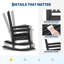 Ensemble de 4 chaises berçantes en PEHD toutes saisons avec 2 tables d'appoint-1853001695