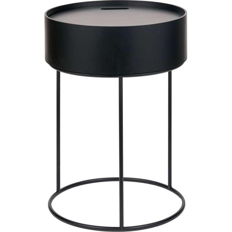 Hugo Frame End Table, Black
