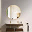 Miroir mural rond en aluminium Bhage-747923983-747923984