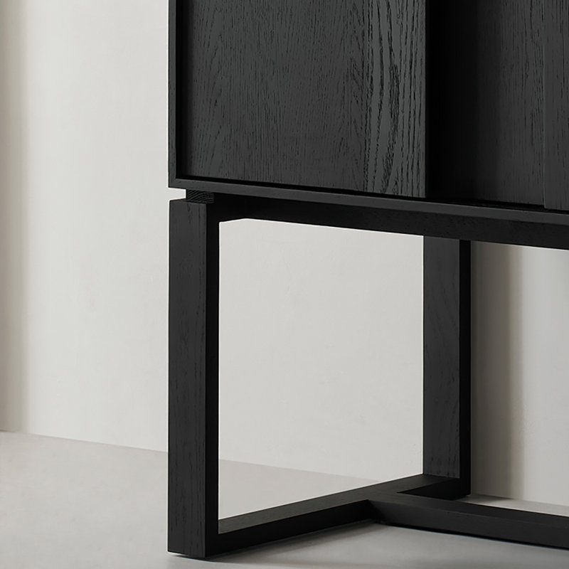 Buffet moderne et simple de style industriel