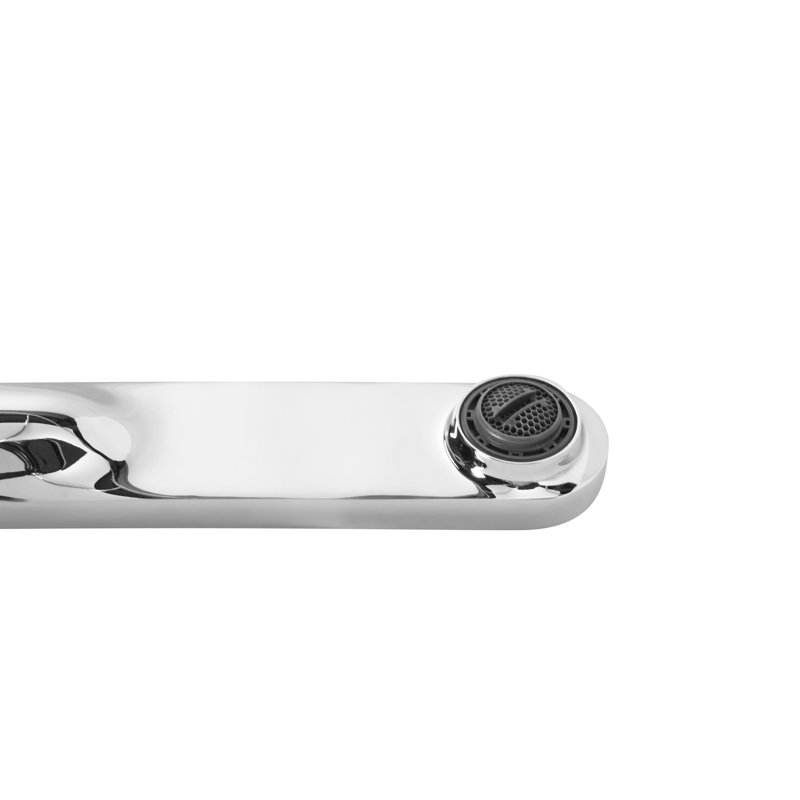 Wall Mounted Basin Mixer Tap Brass, Silver