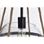 Luminaire suspendu sphérique 1 lumière Queenscliff