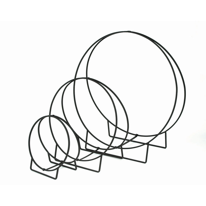 Deatsville Metal Log Rack, 22" H x 20" W