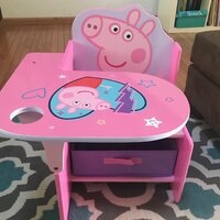Peppa Pig Kids' Chair Desk With Storage Bin - Delta Children : Target