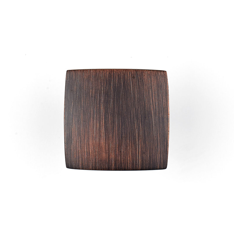 Expression Square Knob, Brushed Oil-Rubbed Bronze