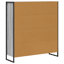 108cm H x 99.5cm W Steel Book Cabinet Bookcase-66294011