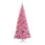 9' Pre-Lit Pink Medium Ashley Spruce Artificial Christmas Tree - Clear and Pink Lights-102343621