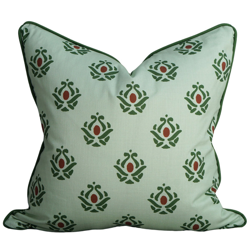 Pillow Cover, 26"H x 26"W, Green