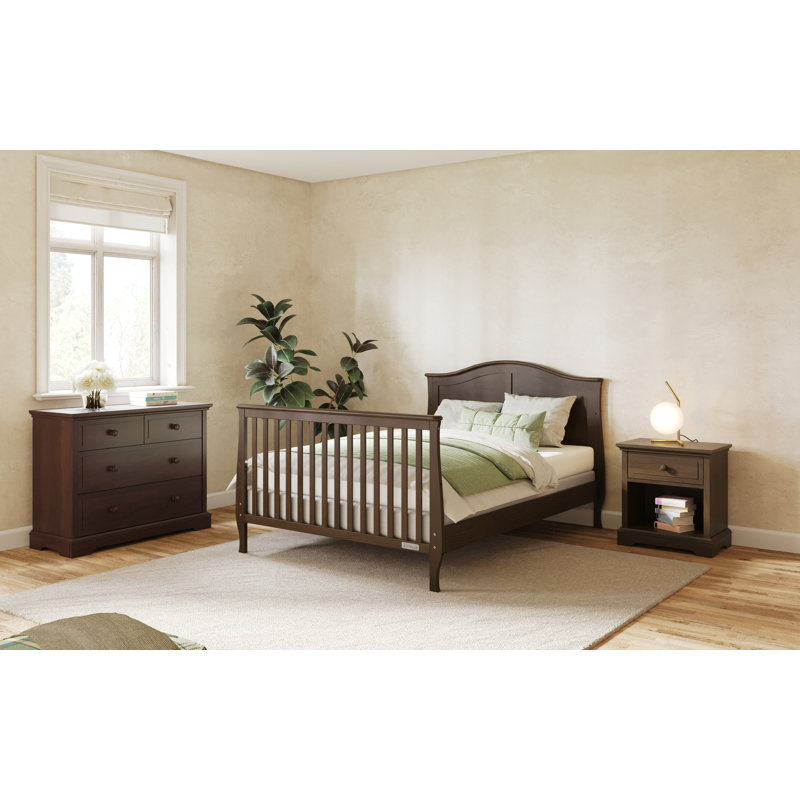 Rails pour lit double Camden, Ardoise