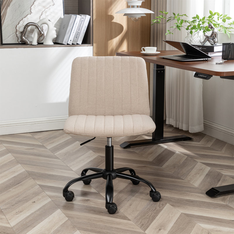 Chaise de bureau Masar, Beige