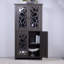 Ranee avec 4 portes en miroir en acrylique et tablettes réglables-2054820628