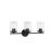 Parkgate 4-Light Dimmable Vanity Light in Matte Black-552597831