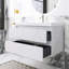 Meuble-lavabo mural simple 36 po avec lavabo en résine-1727649914