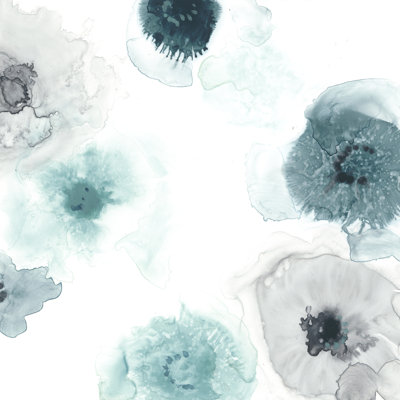 Floating Indigo III - Wrapped Canvas Print