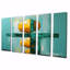 Cookston - Ensemble de 5 décorations murales abstraites-106424171