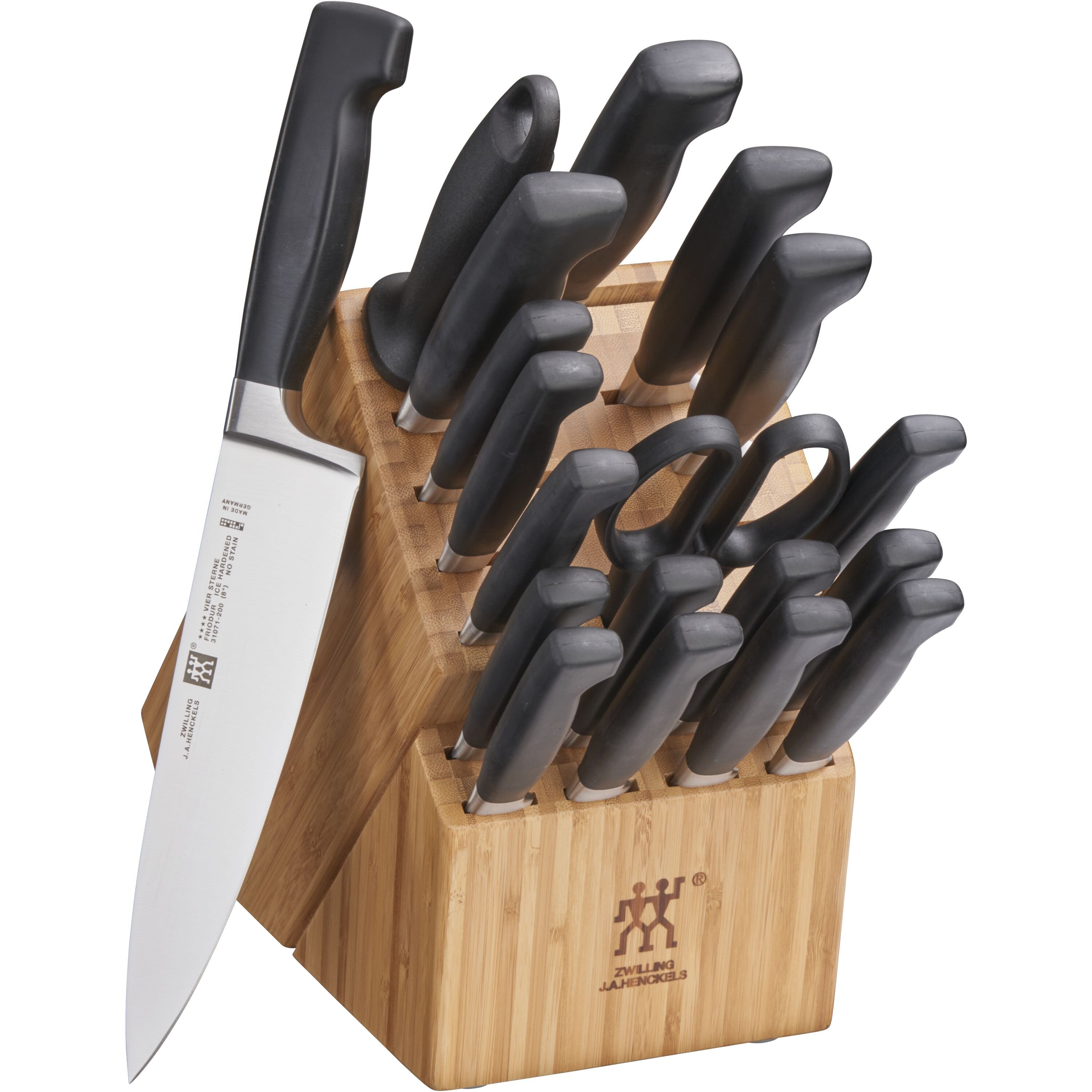 ZWILLING J.A. Henckels Zwilling Four Star 20-piece Knife Block Set &  Reviews