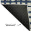 Tapis bleu Premium Parramatta lavable à la machine-301688832