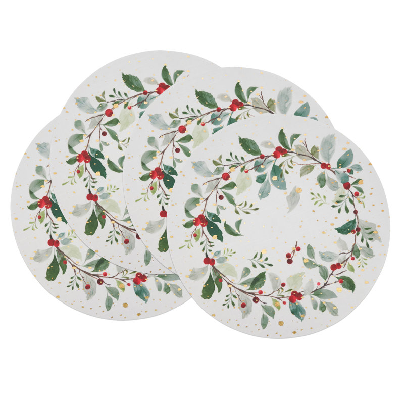 Napperon Berry Burst Wreath (ensemble de 4)